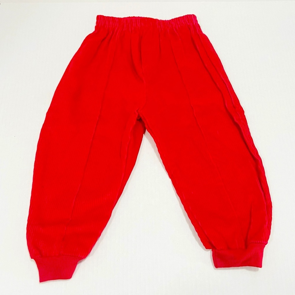 Vintage made in USA Tiges Pals Red Corduroy kids pants Size 24 M